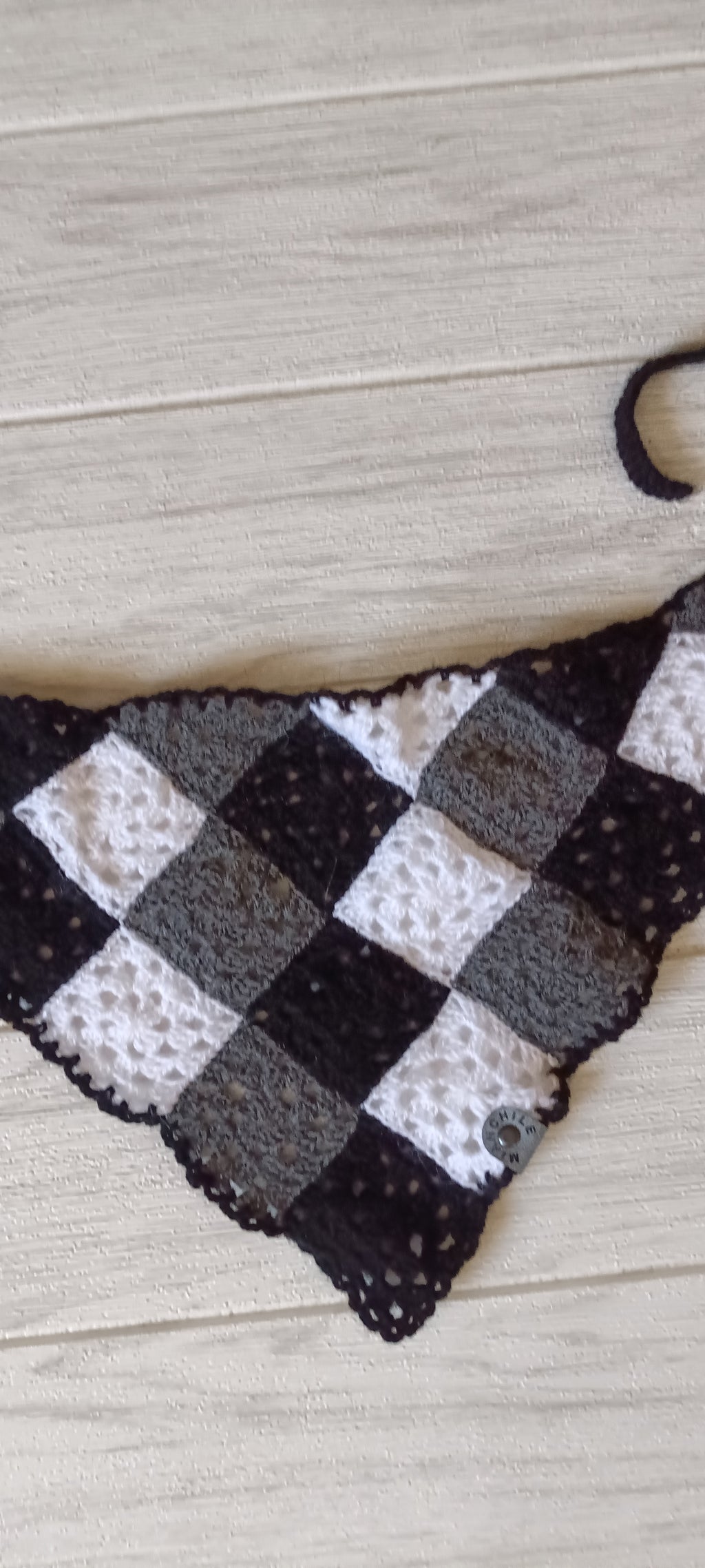 Pañoleta granny gris