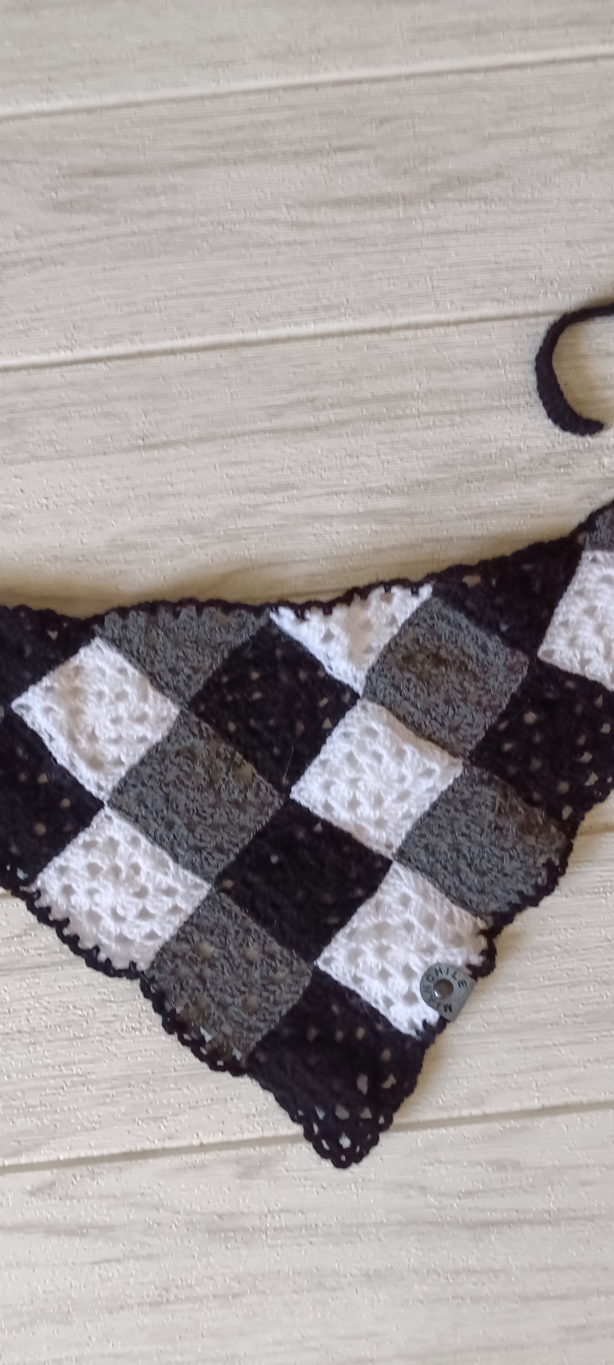 Pañoleta granny gris