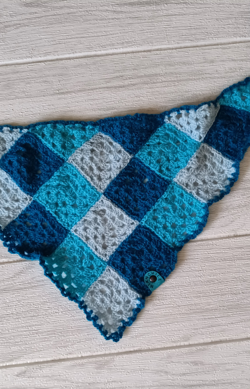 Pañoleta grannys celeste